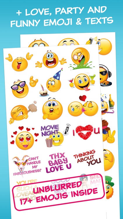 Flirty Dirty Emoticons - Adult Emoji for Texts and Romantic Couples
