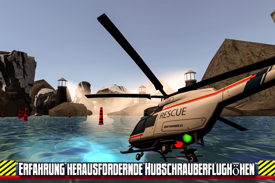 911 Rescue Helicopter Flight Simulator - Heli Pilot Flying Rescue Missions screenshot 4