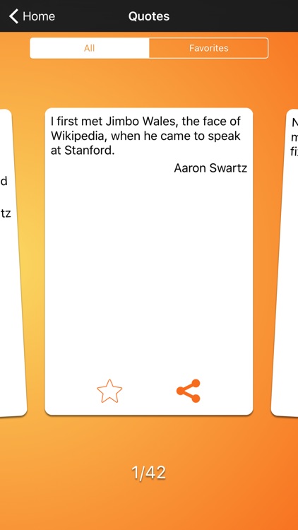 Daily Quotes - Aaron Swartz Version