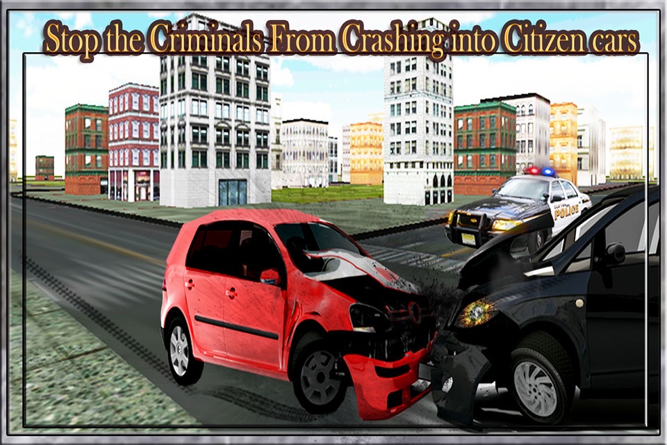 Grand Crime City Chase 2016 - Reckless Speed Driving Adventure with Police Sirens screenshot 2