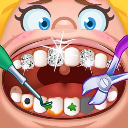 Crazy Little Dentist Clinic Icon