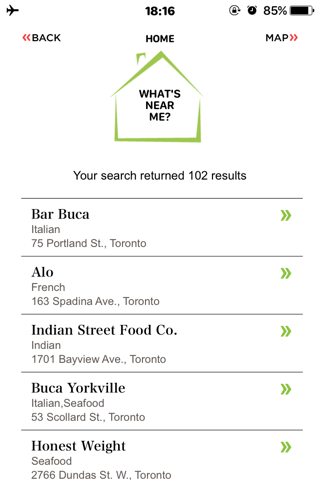 Joanne Kates 100 Best Toronto Restaurants screenshot 3