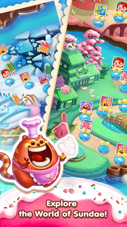 Crush Cookie - 3 match splash puzzle games screenshot-3