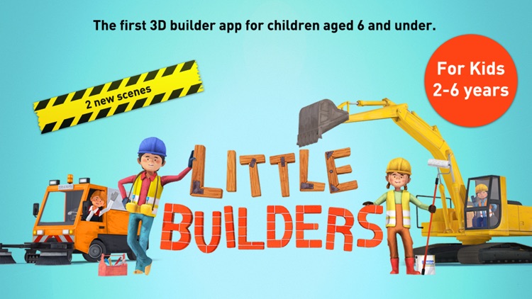Little Builders - Trucks, Cranes & Digger for Kids screenshot-0