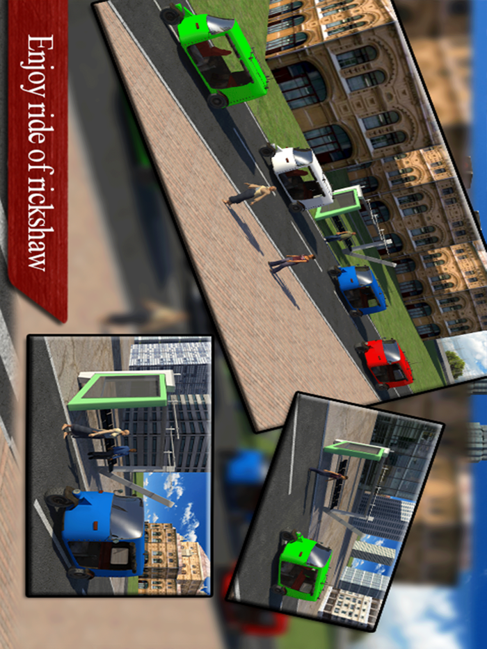 Auto Rickshaw Driver Simulator