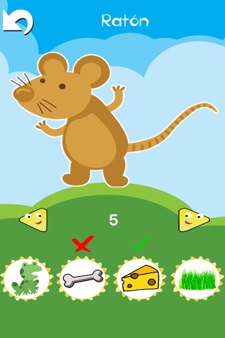 Niño aprende a deletrear el nombre animales y sonido en Español screenshot 3