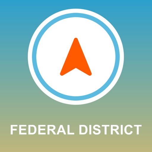 Federal District, Brazil GPS - Offline Car Navigation icon