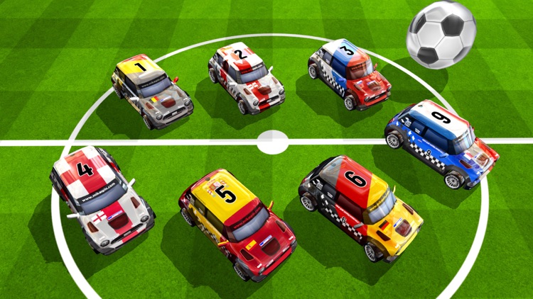 Micro Car Football — racing car game for kids