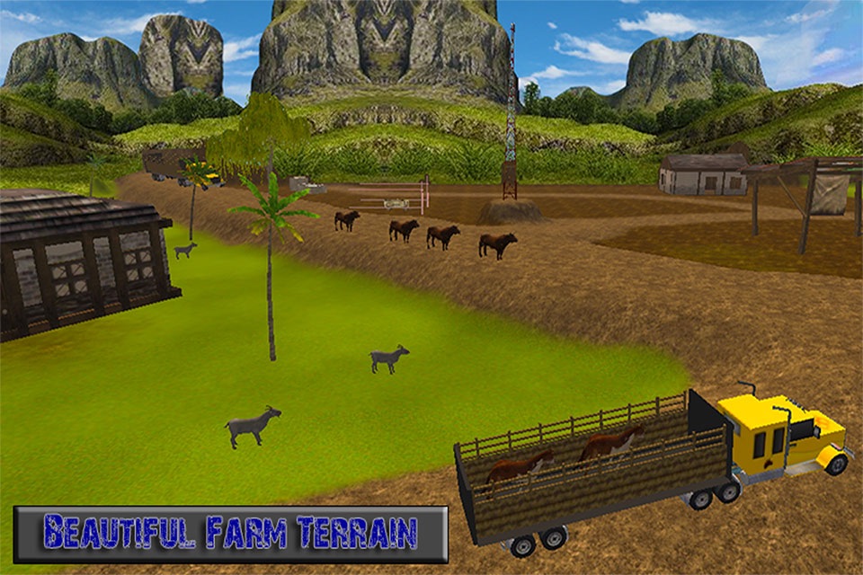Farm Transporter 2016 – Off Road Wild Animal Transport and Delivery Simulator screenshot 4