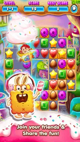 Game screenshot Candy Ice Land - Freeze Jam hack