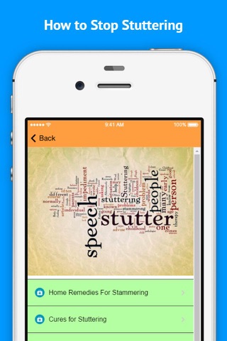 Natural Cures for Stuttering screenshot 3