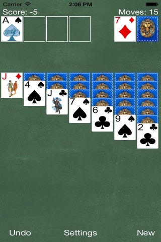 Egypt Solitaire Pyramid Cards Pro screenshot 2