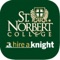 St Norbert College's HireAKnight app lets SNC students and alumni prepare for and search for jobs and internships, practice for interviews, and so much more