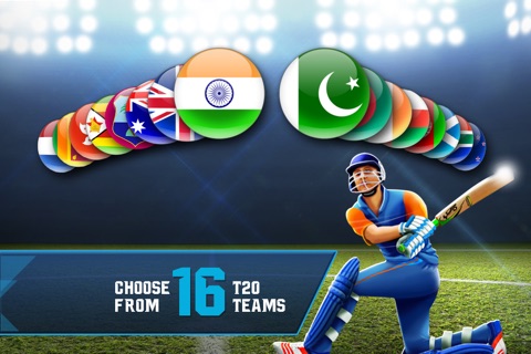 Cricket T20 Multiplayer - Real Power Smashing World Cup Championship Challenge - 2016 screenshot 2