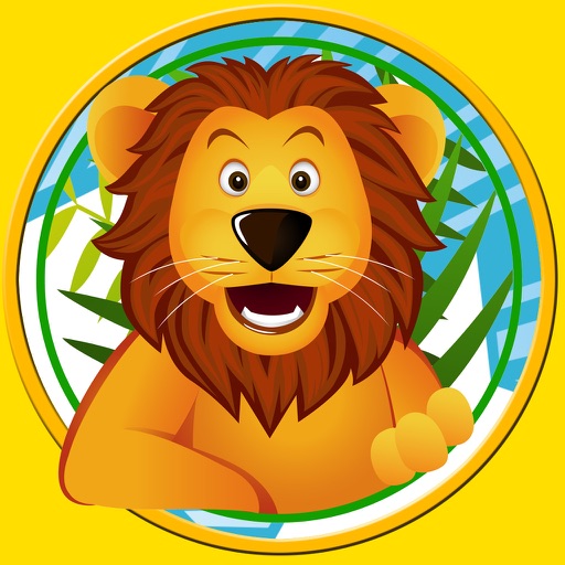 Fantastic jungle animals for kids - without advertising icon