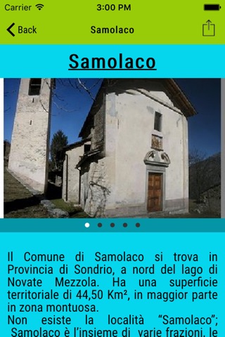 Comune di Samolaco screenshot 2