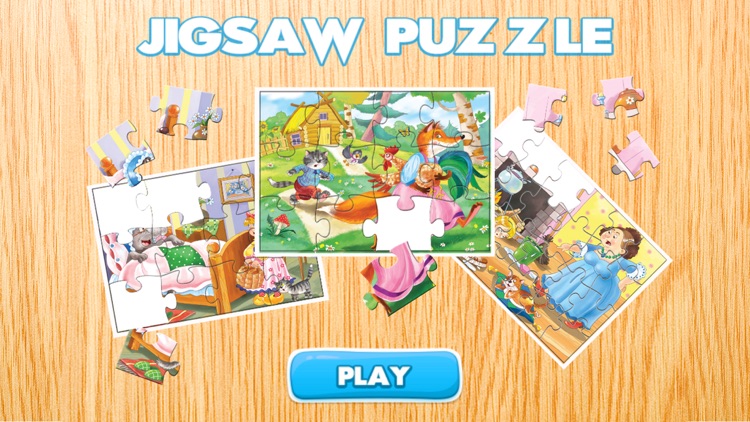 Fables Jigsaw Puzzle Games Free - Who love educational memory learning puzzles for Kids and toddlers