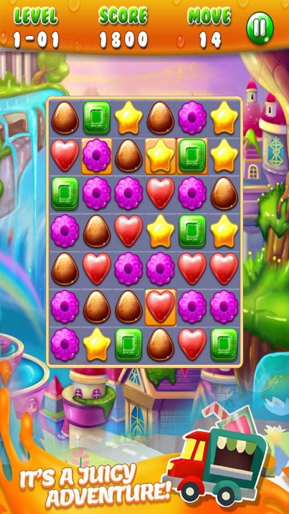 Puzzle Candy Star: Ice mania