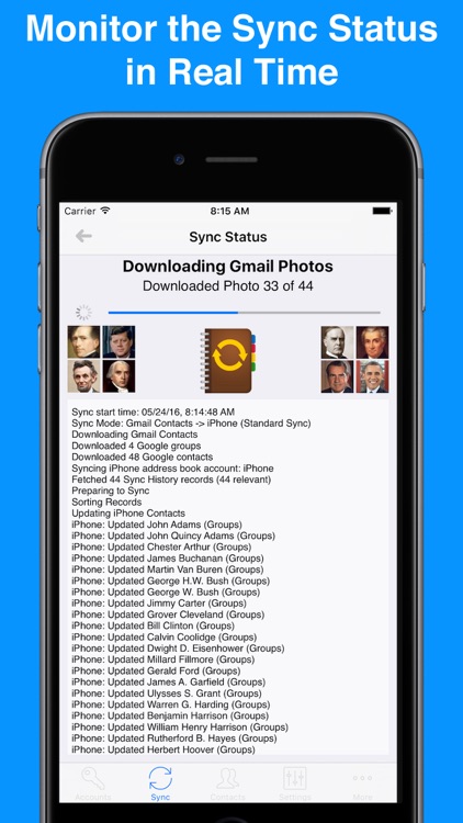 Synctastic for Google - Sync Gmail Contacts screenshot-3