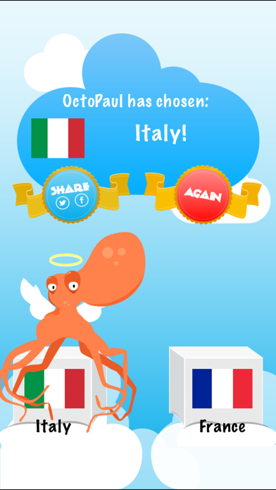 How to cancel & delete OctoPaul - France Euro 2016 Edition - Ask Paul the Octopus to choose for you! from iphone & ipad 1