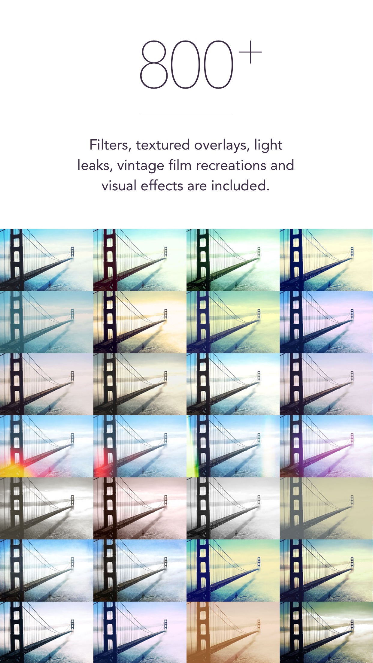 Screenshot do app Filters for iPhone and iPad