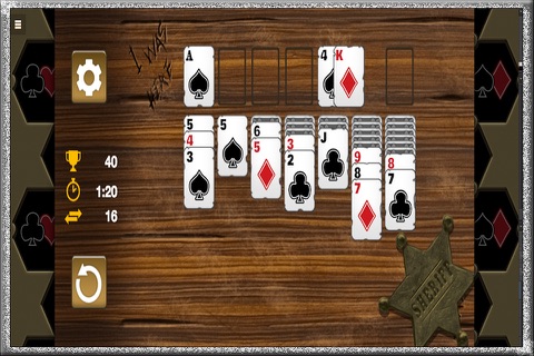 Western of Solitaire - free cards games screenshot 2