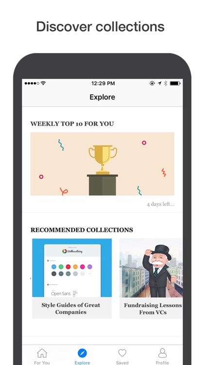 Mybridge: Read top articles in tech