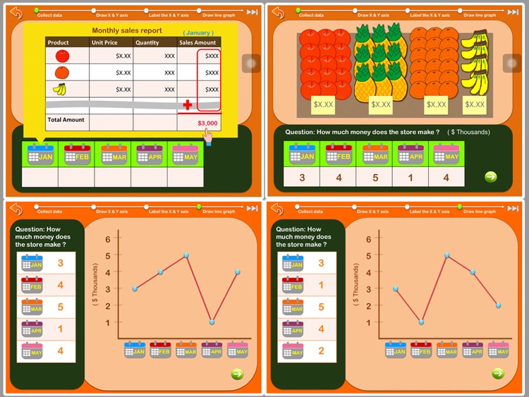 Graphing for kids ( Chart Maker for children ) screenshot-3