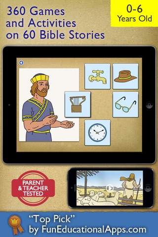 My First Bible Games for Kids, Family and School screenshot 2