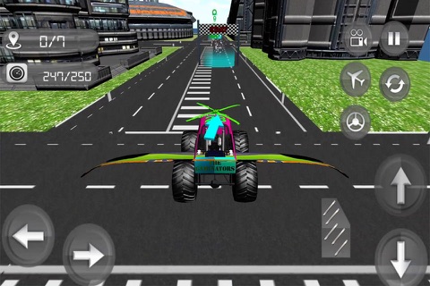 Flying Car Offroad Monster 4x4 Pro screenshot 3