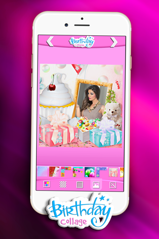 Birthday Photo Collage Maker – Fun Pic.ture Edit.or With Frame.s For Happy B-day screenshot 4