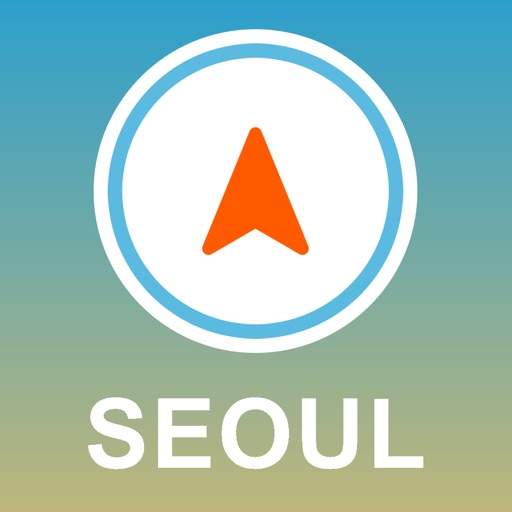 Seoul, South Korea GPS - Offline Car Navigation icon