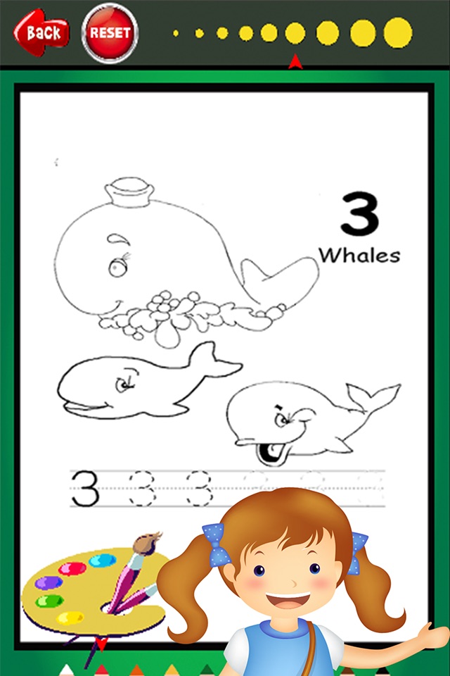 Easy Coloring Book - tracing abc coloring pages preschool learning games free for kids and toddlers any age screenshot 2