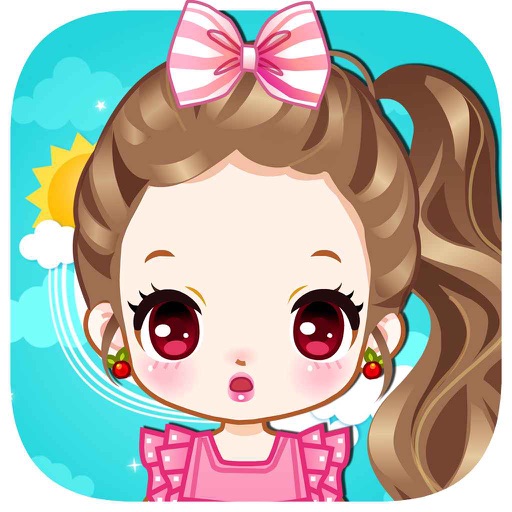Summer Cutie - Cute Beauty Sister Flowers Dress Up Tale, Girl Free Funny Games Icon
