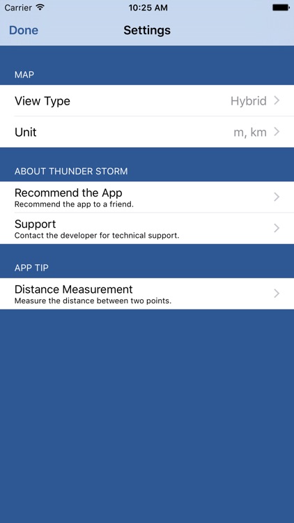 Thunder Storm - Distance from Lightning