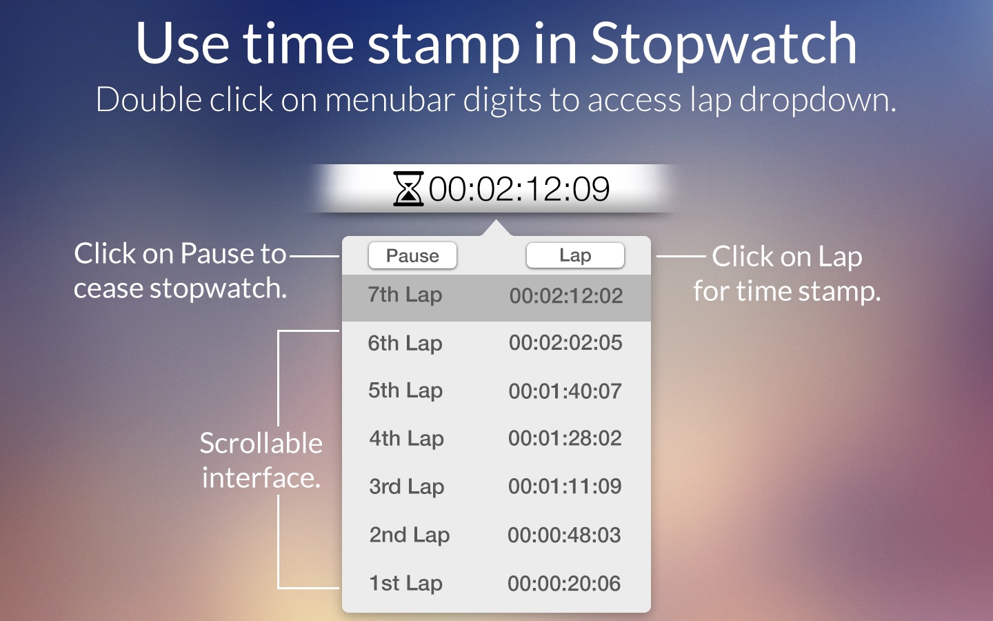 ‎Time Manager on the Mac App Store