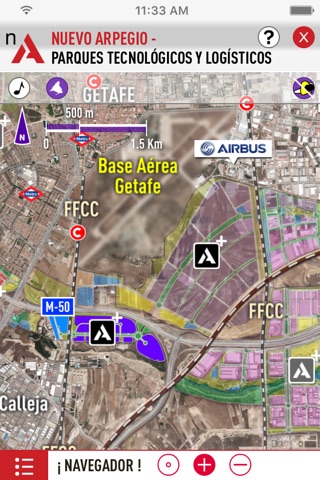 NUEVO ARPEGIO. Technology & Logistics Parks - iPhone Version. screenshot 3