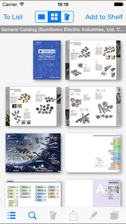 Cutting Tool Catalog（SHG)