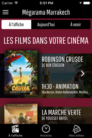 Cinémas Mégarama Maroc screenshot 3