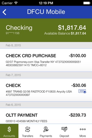 Dannemora FCU Mobile screenshot 4