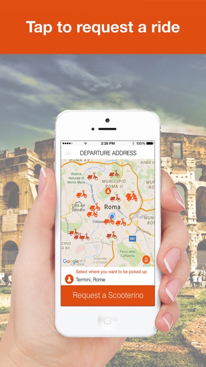 Scooterino: Scooter ridesharing screenshot-0