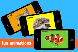Game screenshot 100 Animal Words for Babies & Toddlers apk