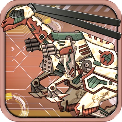 Dinosaur Wars: children's toys, dinosaurs of the Jurassic and the future of machine warriors- Fast Dragon icon