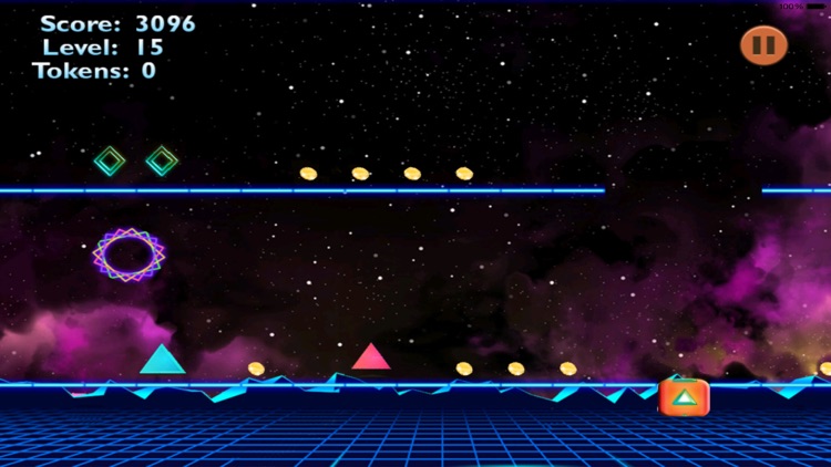 Amazing Cube Sprint - Zig - Zag Neon Color Jump Dash Game screenshot-3