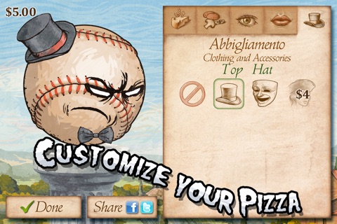 Pizza Vs. Skeletons Lite screenshot 4