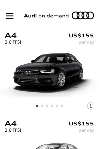 Audi on demand US screenshot 2