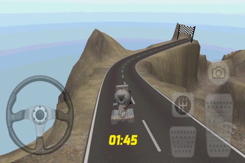 Cement Truck Hill Racing screenshot 3