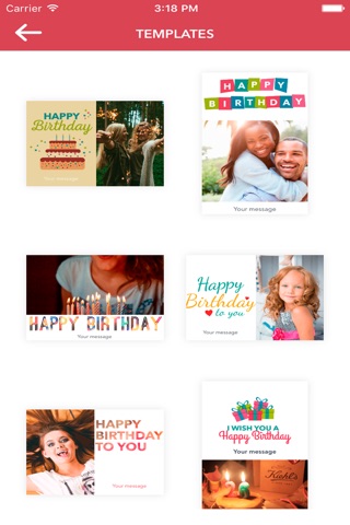 Greetingg - personalised greeting cards for all occasions screenshot 2