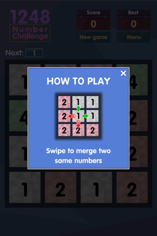 1248 - Number Challenge screenshot 2