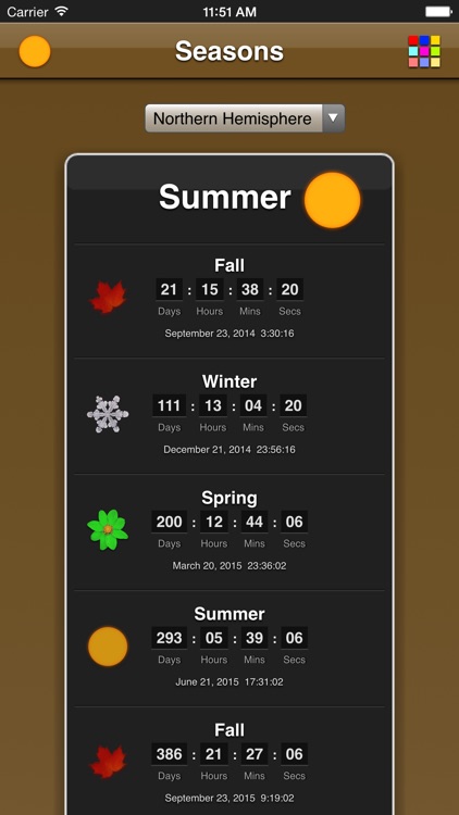 Seasons App